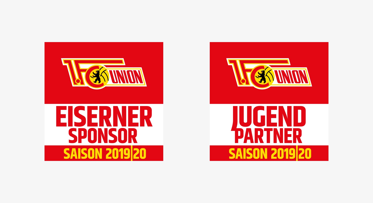 Union Berlin Logo - 1 Fc Union Berlin Football Logo Red White Amazon De